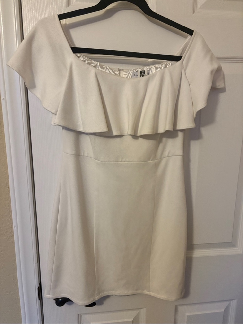 Ramblyn Bride Ruffle White Dress